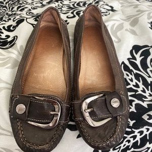Scapa leather flats